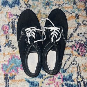 Black vans thin sole